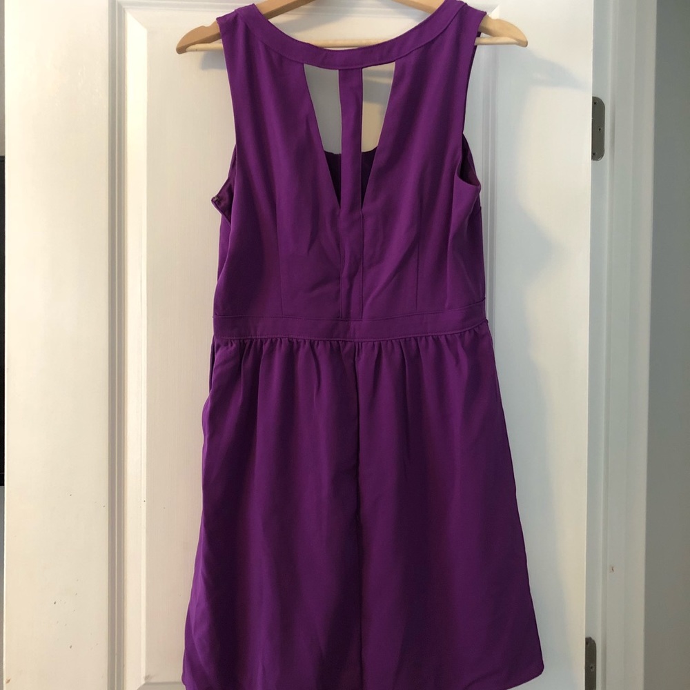 Purple dress